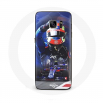 &Uuml;mbris Samsung Galaxy S6 Vormel 1 Pierre Gasly F1 Racing Driveri jaoks punane sinine