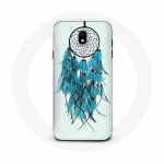 &Uuml;mbris Samsung galaxy J5 2017 Dream Catcher sinise valge taustaga