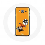 &Uuml;mbris Samsung Galaxy Grand Prime Goku Dragonball Z Child Anime jaoks