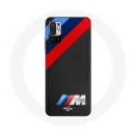 Coque pour Xiaomi Redmi Note 10 5G BMW M Logo carbone