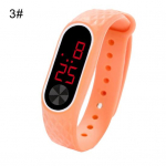 Student Unisex Lover universaalne LED digitaalne ristk&uuml;lik elektrooniline spordikell 3#