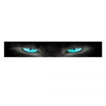 Auto esiklaasi kleebis 3D stereoauto kleebised esik&uuml;lje failikleebised autode dekoratiivkleebiste jaoks wolf eyes