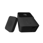M8 Tuya Ding Dong muusikakast WiFi kaugjuhtimispult koduvalve kaamera sisetelefon visuaalne uksekella h&auml;&auml;le muutmine IR &ouml;&ouml;n&auml;gemine rakenduse jagamine C-t&uuml;&uuml;pi aku must