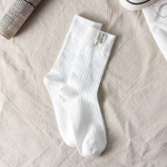 Uued Harajuku Vintage t&auml;navar&otilde;ivad Pikad sokid Mood Puuvillane Kootud Naiste Solid Sokid Jaapani stiilis T&uuml;drukutele Meeskonna Sokid S&uuml;gis Talv