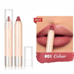 Huulepliiats Pen Tint Seksikas punane matt huulekontuuritoon huulepulk P&uuml;siv Nonstick Cup Pen Huulte meik veekindel kosmeetika