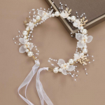 Uus kevadine Bohemian Girls Pruudip&auml;rlitega Juuksepeakate Lillep&auml;rja Pruut Garland Pear&otilde;ngas Peapaelad Juukseehted Laste Kingitused lilla