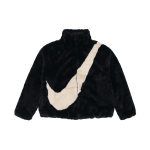 Nike Naiste &Uuml;le suur Swoosh logoga jope (Aasia suuruse m&auml;&auml;ramine) Must Fossil Naiste t&auml;navamood DO3792-010 S beige