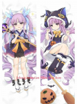 Dakimakura Anime Kyouka Hikawa Padjap&uuml;&uuml;r Kahepoolne Tr&uuml;kk Elusuuruses K&otilde;rge Kvaliteediga 2WAY Padjap&uuml;&uuml;r Otaku Kingitused 40x120cm Peach Skin