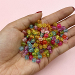 Ehete valmistamiseks DIY n&auml;put&ouml;&ouml; AB v&auml;rvilised kristallhelmed helmed vahet&uuml;kk lihvitud erikujulised akr&uuml;&uuml;lhelmed Style 7/100pcs