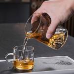 Mountain Jaapani klaasist koorekann Joogin&otilde;ud Teekann Teekeetja 330cm/11oz Piimavesi