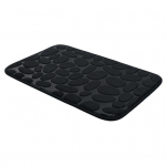 P&otilde;randamatt Munakivist reljeefne uksematt vesi Vannitoa p&otilde;rand vaip majapidamistarbed 40x60cm must