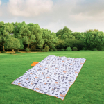 V&auml;ljas piknikutekk veekindel kokkupandav matt telkimiseks ja rannas 150x200cm