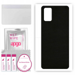 apgo Protective Skin Sticker for the back compatible with Oppo A92, Wrap Film, Foil, Vinyl - Pattern Matrix
