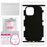 apgo Protective Skin Sticker for the back+sides compatible with Apple iPhone 13 Pro Max, Full Wrap Film, Foil, Vinyl - Pattern Matrix
