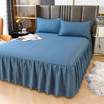 &Uuml;hev&auml;rviline voodiseelik &Uuml;hekohalise voodi kate Hulgim&uuml;&uuml;k Libisemiskindel madratsikaitse 1,2M/1,5M/1,8M/2M (Ilma padjap&uuml;&uuml;rita) 1PC 200x220cm skirt