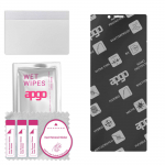 apgo MATTE Hybrid protective glass compatible with Sony Xperia 1, flexible nano glass, great replacement for tempered glass, scratch-resistant, full g