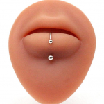 Moodne silmade huuler&otilde;ngas roostevabast terasest huule augustamine Labret r&otilde;ngad Lootose s&uuml;damekujuline Devil Butterfly Moon huulek&uuml;&uuml;nte vaheseina augustamine