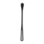 2 tk Mini k&auml;sivispel lusikaga munamikseri ja lusikaga moodsate minimalistlike k&uuml;psetusvahenditega koore segamispulgaga 2pcs valge