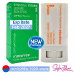 [INNISFREE] Intensive Leisure Sunscreen Stick 18g (SPF50+/PA++++) 1pc + Sample Gifts