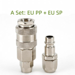 Kolm-&uuml;hes kiirvabastusega pneumaatilised pistikud &otilde;huvooliku liitmike &Uuml;henduskompressori tarvikud Euroopa standard 30