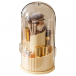 Grid Design Pintsli korraldaja Multifunktsionaalne tolmukindel kosmeetikahoidik 360 kraadi p&ouml;&ouml;ratav meigipintsli huulepulga hoiukarp CHINA