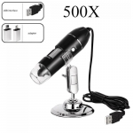 500X 1000X 1600X digitaalmikroskoobikaamera USB kaasaskantav elektrooniline mikroskoop jootmiseks ja mobiiltelefonide parandamiseks LED-suurendusega endoskoop