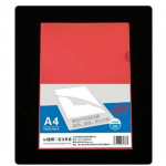 L-kujuline kaust A4 kaust &otilde;pilase kirjaklambrikaust kohandatud LOGO PP esitlus kaust kontorikorraldajad failikausta korraldaja