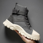 Uued Martin Boots Meeste S&uuml;gis Retro Casual K&otilde;rged Meeste Saapad Korea versioon Trend K&otilde;ik - Sobivad Tooling Boots Meeste kingad 39 khaki