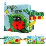 Beebi pehmed raamatud m&auml;nguasjad, kortsus riidest raamat mereloomade sabad imikute varajase arengu jaoks, interaktiivsed jalutusk&auml;ru pehmed m&auml;nguasjad