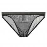 Meeste &otilde;mblusteta j&auml;&auml;siidist p&uuml;ksid Madala k&otilde;rgusega &uuml;li&otilde;hukesed l&auml;bipaistvad alusp&uuml;ksid &uuml;hev&auml;rviline kiiresti kuivav aluspesu 3XL must