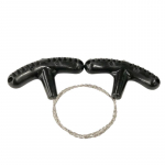 Kaasaskantav roostevabast terasest traatsaag s&otilde;rmek&auml;epidemega v&auml;ljas matkamiseks matkatasku k&auml;sitsi l&otilde;ikamiseks kettsaed elluj&auml;&auml;mist&ouml;&ouml;riist punane