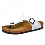 Kvaliteetne veisenahast seemisnahast tald Meeste korgist sussid Suvised vabaaja topeltpandlaga libisemiskindlad klounid pl&auml;tud Naiste libisevad pl&auml;tud Meeste kingad 36