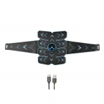 EMS Wireless Muscle Stimulator Trainer Belt Abs Toner Body Slim Treen elektriline kaalulangus Kleebised Fat Burn Home J&otilde;usaal Fitnes