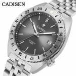 Cadisen Uus TOP-br&auml;ndi luksuslik meeste k&auml;ekell karbiga 10 BAR kalendriga, automaatsed meeste mehaanilised k&auml;ekellad