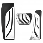 AT gaasipiduri gaasipiduri auto piduri gaasipedaali k&uuml;tuse auto pedaalide komplekt BMW X5 X6 2018 2019 jalatoe pedaali kate Jalatoe pedaal h&otilde;be