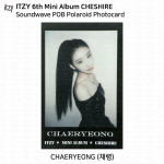ITZY 6. minialbum Cheshire'i ametlik fotokaart SKP Al BDM JYP MS MK MP SW Y24 Chaeryeong - SW Polaroid