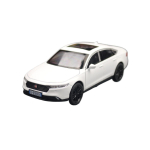 1/32 Honda Accord Gen11 Sedaan H&uuml;briidm&auml;nguauto mudel Diecast Metal Vehicle Miniature for Children Pull Back Collection Kid Boys valge