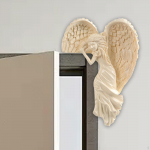 Ingli uksepiida kaunistus Kuju K&auml;sit&ouml;&ouml;,Ornament,Inglitiivad Seinakaunistus,Vaigust Figuur jaoks Left