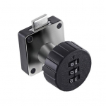 1 komplekti kombineeritud lukk 3-kohalise parooliga vargusvastane postkasti kapi ukse turvariistvara kodu jaoks