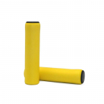 2tk Jalgratta k&auml;epidemed Silikoonist k&auml;snk&auml;epidemed Pehmed libisemisvastased l&ouml;&ouml;ke neelavad maanteeratta t&otilde;ukeratta juhtraud Jalgrattas&otilde;idutarvikud kollane