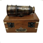 DOLLOND 1920 London Messing Merenduslik Vana Vintage Teleskoop Meres&otilde;idu Luup Antiik Tahke black