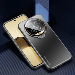 OPPO Realme 13 Pro Plus 13Pro &uuml;mbrise metallist objektiiviga kaamerahoidiku kate Realme 13 Pro+ 12pro p&otilde;rutuskindlale mattkaitsega tugi&uuml;mbrisele Realme 13 Pro Plus must