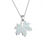 Valge sinine Fire Opal ripatsid vahtralehest kaelakeed naistele Pulmaehted Vintage Fashion 925 Sterling h&otilde;be kett kaelakee 45cm