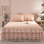 Kahekohaline pitsiline seelik, colcha de cama queen, Plant tr&uuml;kitud voodikate &uuml;he-/queen-/king-size voodilina(Padjap&uuml;&uuml;r vaja tellida) 1pc 200cmx220cm