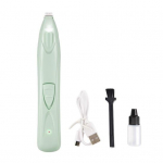 Elektriline lemmikloomade juuksel&otilde;ikur, USB-laetav koeral&otilde;ikur LED-valgusega Vaikne lemmikloom roosa