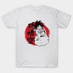 Meeste Must Tr&uuml;kiga T-s&auml;rk &Uuml;lisuur T-s&auml;rkDRAGON BALL L&otilde;iketa &Uuml;lekandepaberiga Tr&uuml;kk Puuvillane T-s&auml;rk L valge