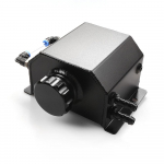 2L alumiiniumist auto jahutusvedeliku &uuml;levoolu paisupaagid, &otilde;lip&uuml;&uuml;dur, reservuaaripaak, universaalne &otilde;li 1L must