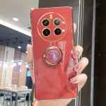 Luksuslik plaadistusr&otilde;nga hoidikuga &uuml;mbris Oppo Realme 12 11 Pro Plus Lite 5g 4g pehmele silikoonist tagakaanele Realme12 12pro 12plus Realme 12 Pro