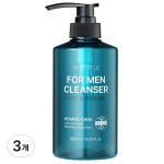 Dongseong Pharmaceutical Miettel Cooling Male Cleanser, 500ml, 3 units blue