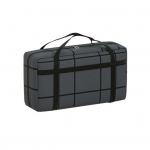 Suurem&otilde;&otilde;tmeline veekindel hoiukott tugevdatud k&auml;epidemega, suure mahutavusega lukuga, kokkupandava disainiga reisikott M tumehall v&auml;rv